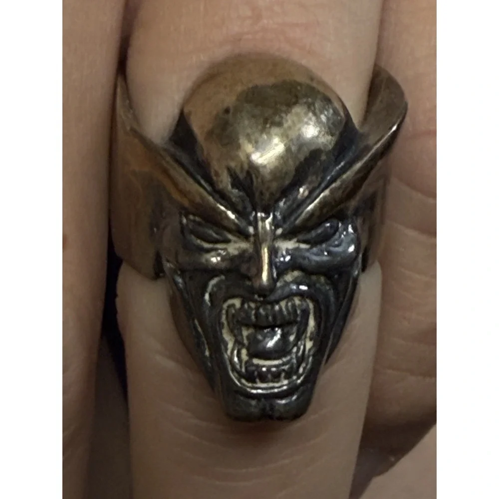 Vtg JAP Inc Marvel Wolverine 925. S. Ring 471/500 Tatsunori Nanzaka W/Box Papers